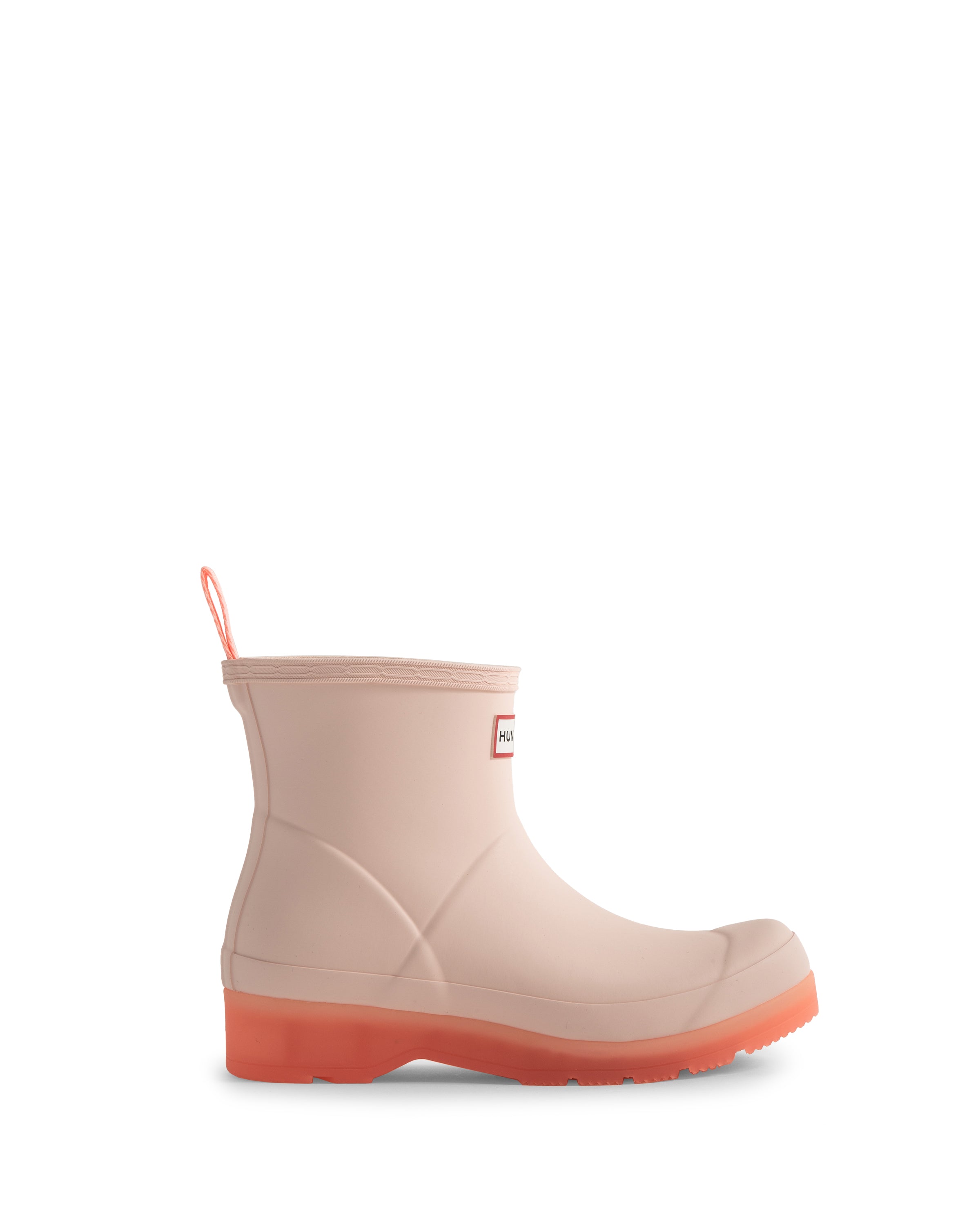 Women's Play Short Translucent Sole Boots - Rococo Pink/Orange Flair