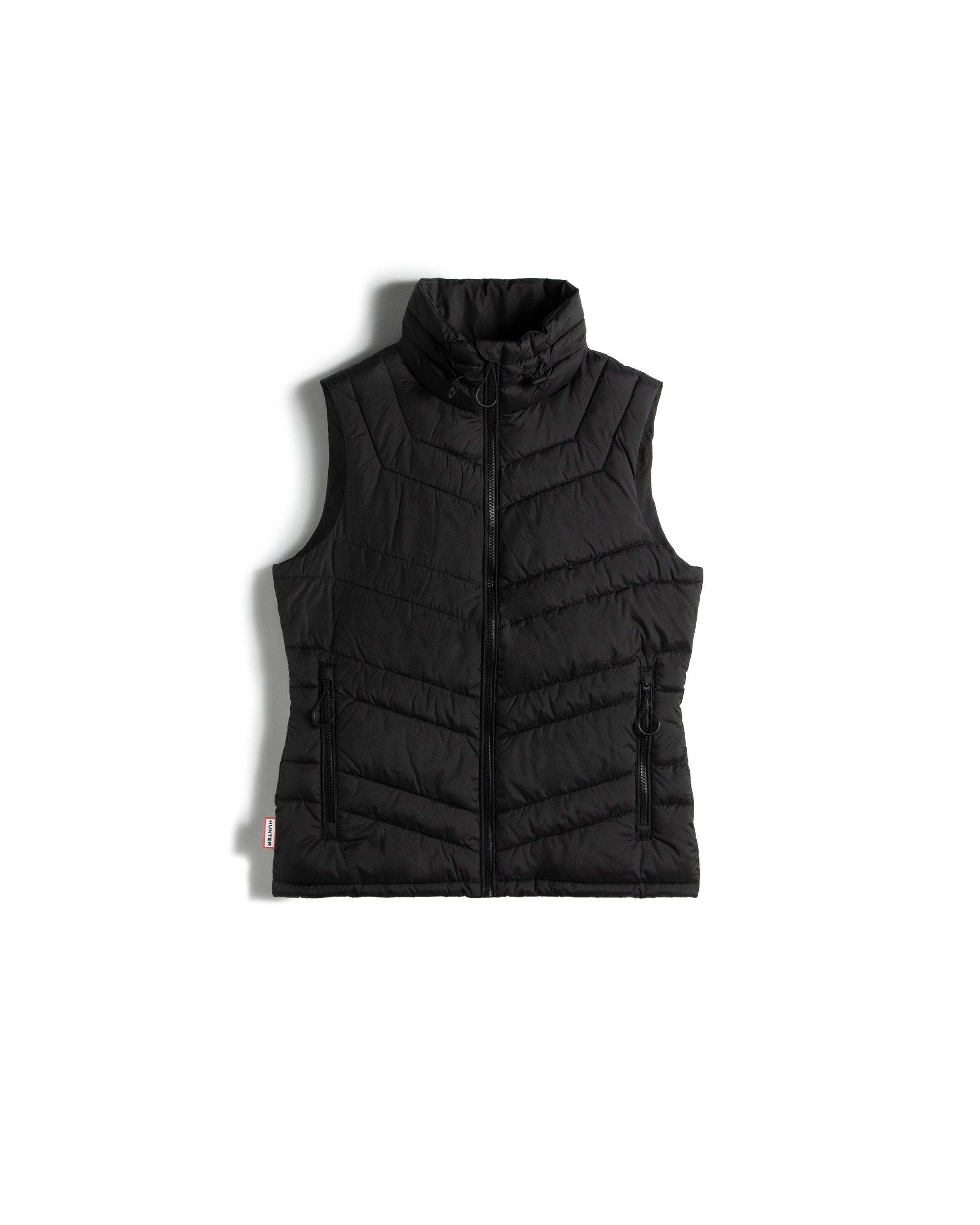 ハンター HUNTER WOMENS TRAVEL PACKABLE PUFFER GILET ベスト レディース WRO1505LPP-BLK WRO1505LPP-BLK-1_92716633-4500
